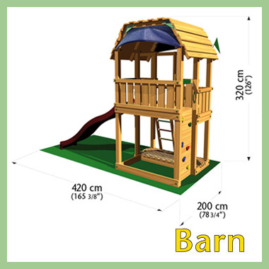Игровой комплекс Jungle Barn