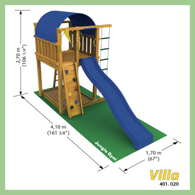 Игровой комплекс Jungle Villa