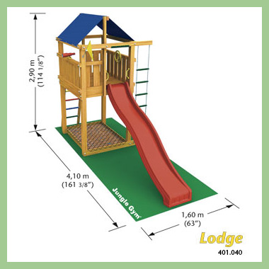 Игровой комплекс Jungle Lodge