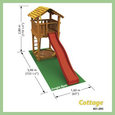 Игровой комплекс Jungle Cottage