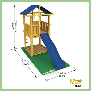 Игровой комплекс Jungle Hut