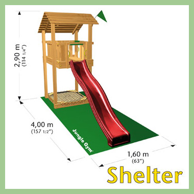 Игровой комплекс Jungle Shelter